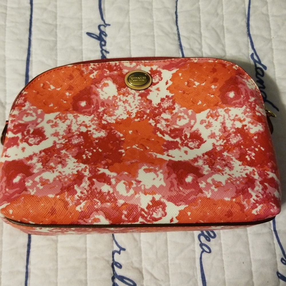 Coach cosmetic bag